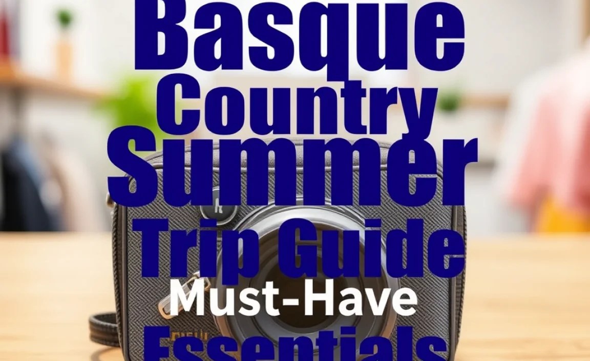 Basque Country Summer Trip Guide: Must-Have Essentials