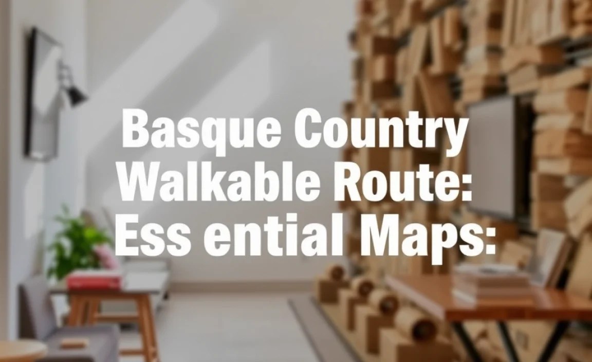 Basque Country Walkable Routes: Essential Maps