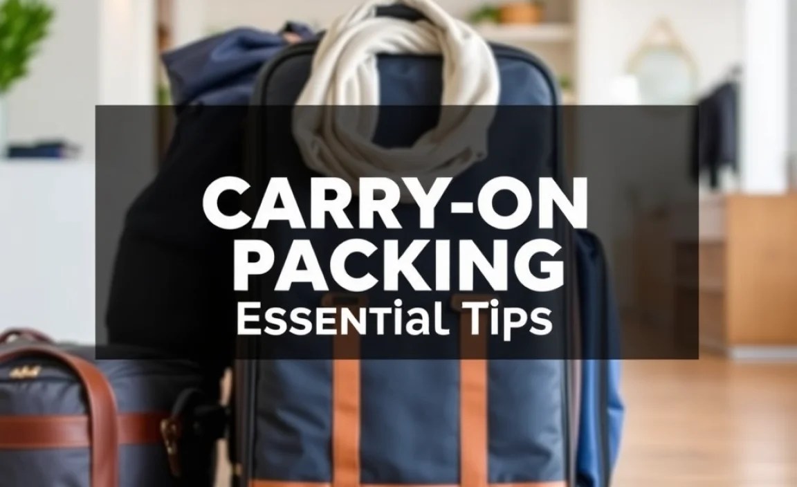 Bavaria Carry-On Packing: Essential Tips