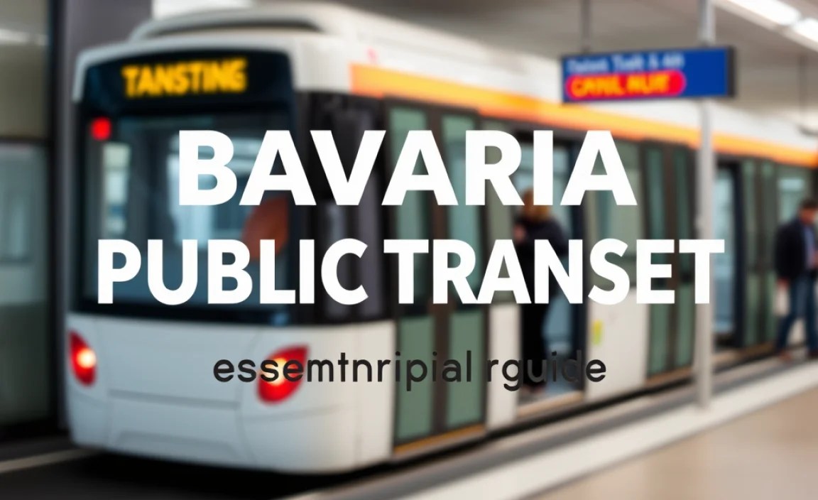 Bavaria Public Transport Cheat Sheet: Essential Guide