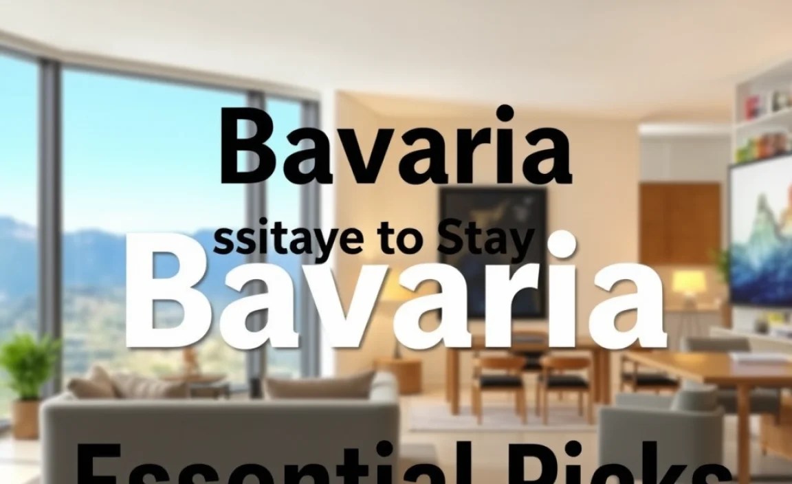 Bavaria Where to Stay Guide: Essential Picks