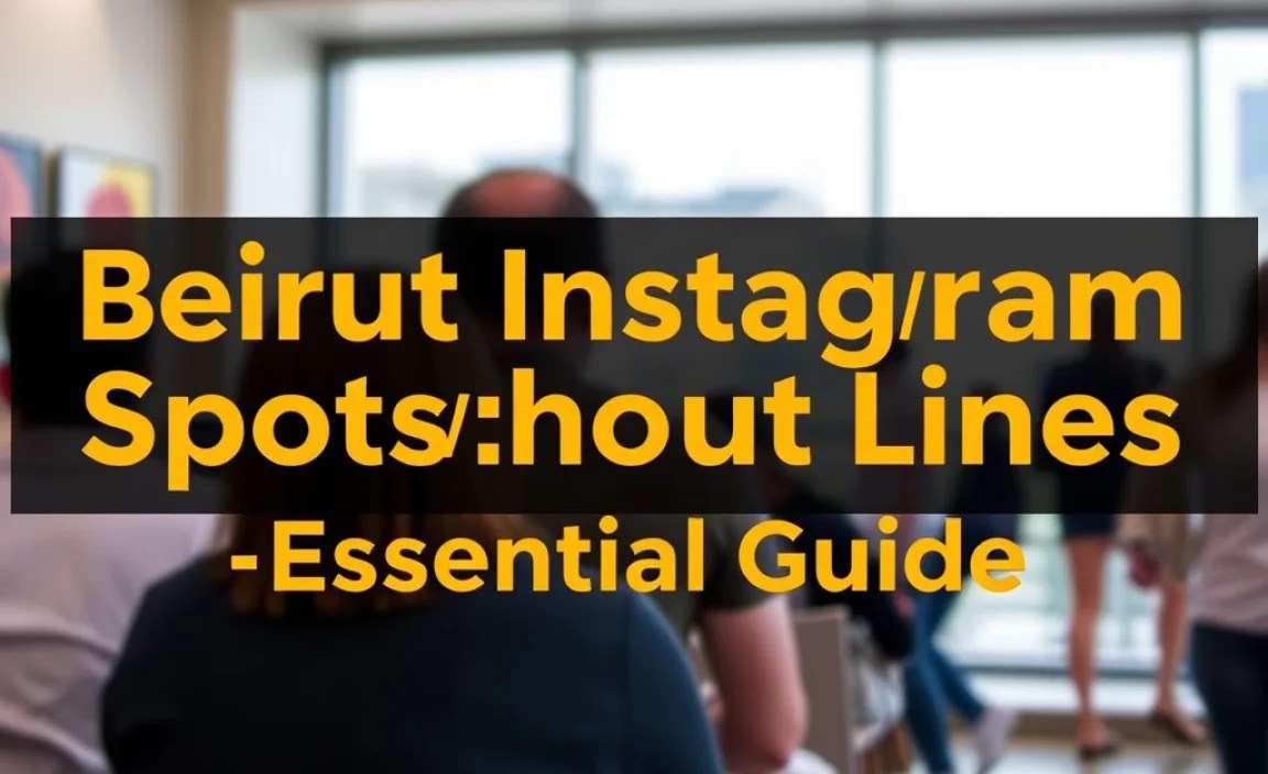 Beirut Instagram Spots Without Lines: Essential Guide