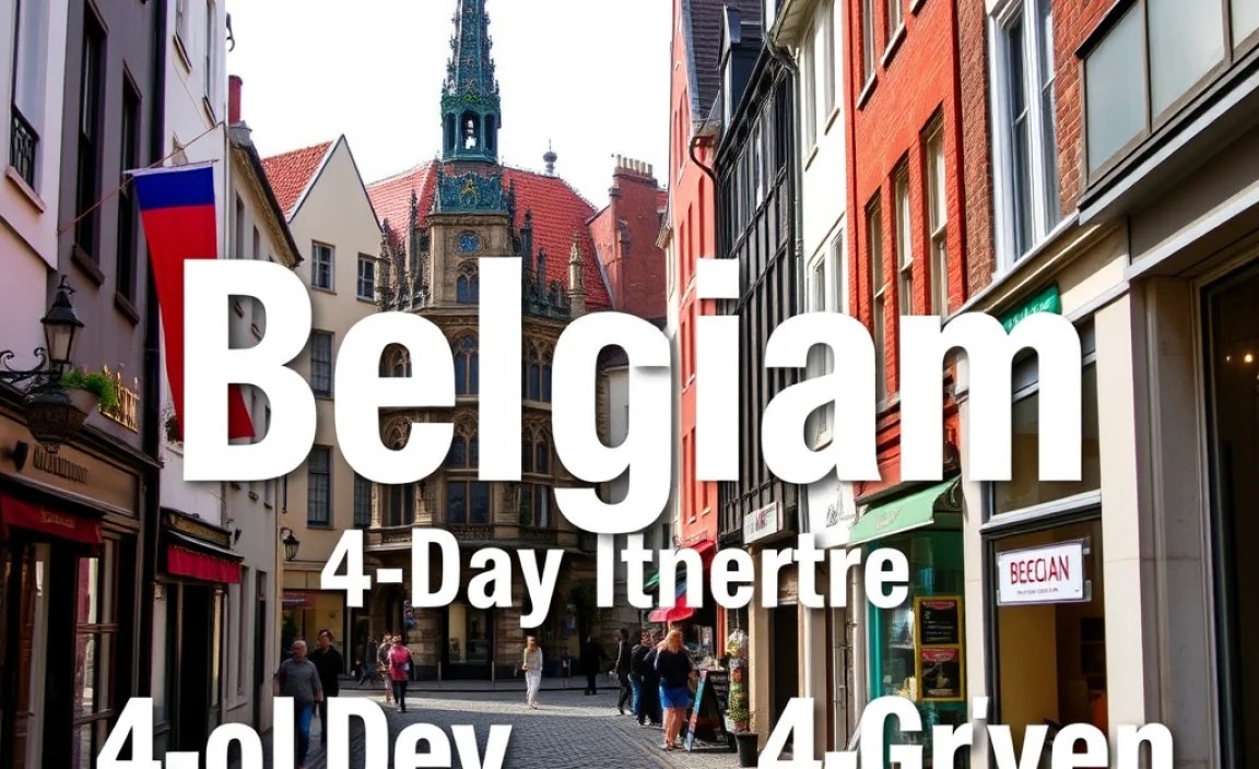 Belgium 4-Day Itinerary: Proven Essential Guide
