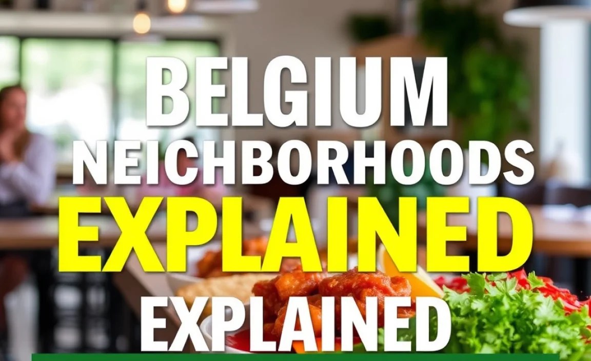 Belgium Food Neighborhoods Explained: Essential Guide