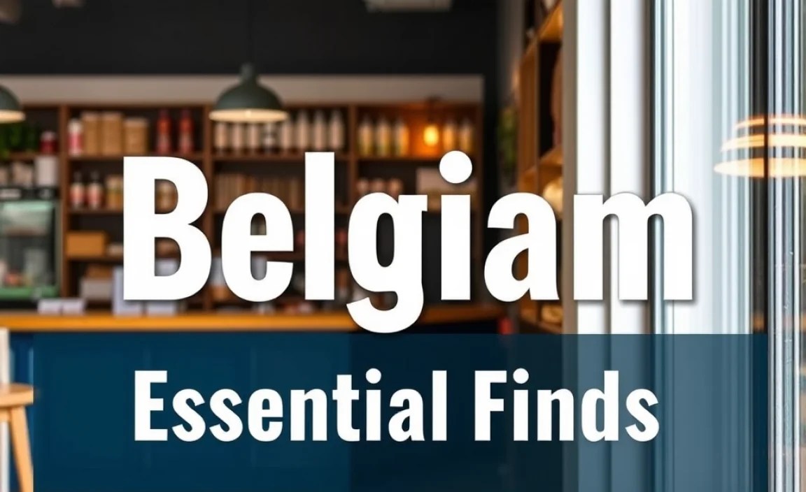 Belgium Neighborhood Guide: Essential Finds