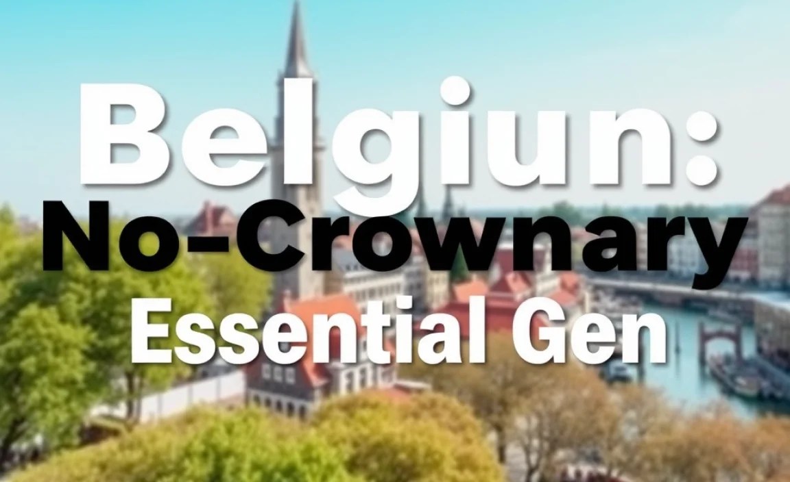 Belgium No-Crowds Itinerary: Essential Gem