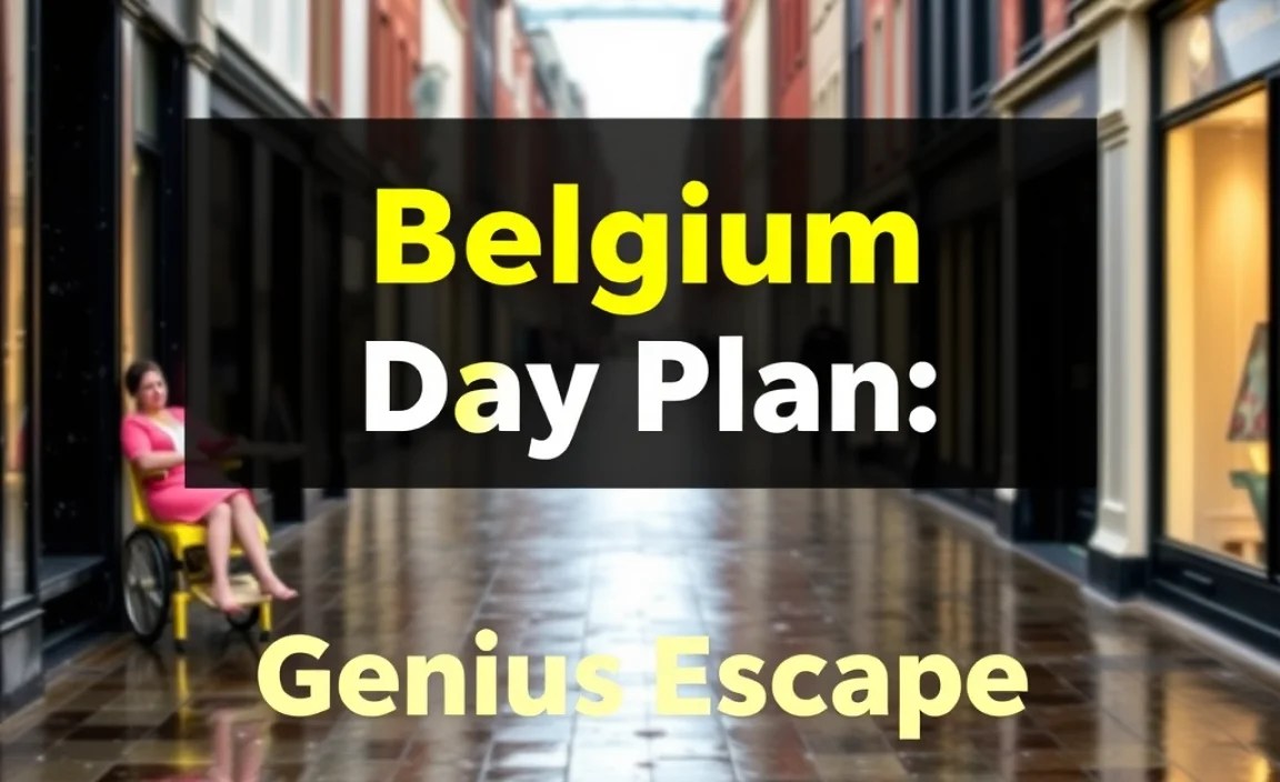 Belgium Rainy Day Plan: Genius Escape