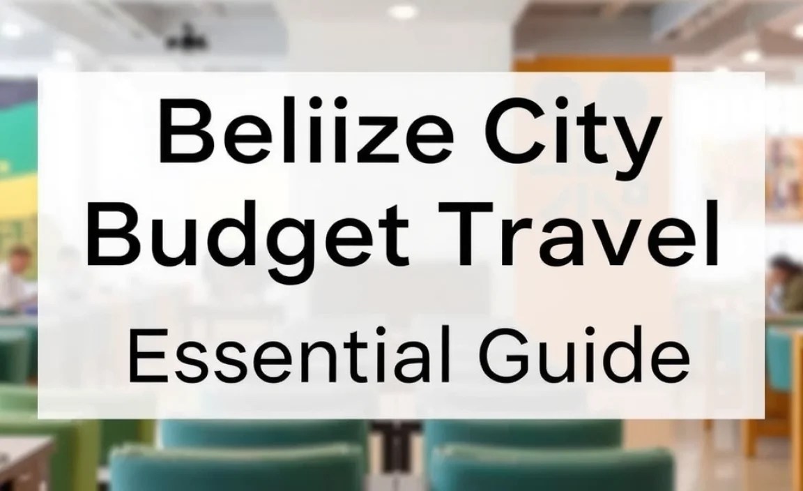 Belize City Budget Travel: Essential Guide