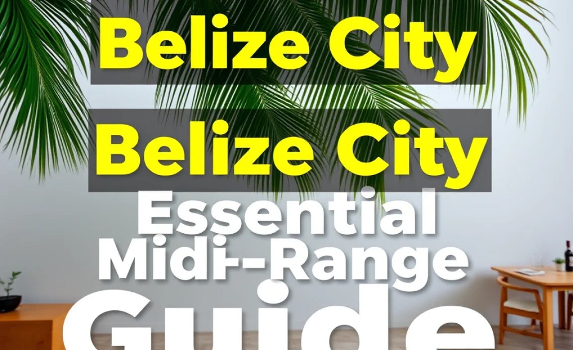 Belize City Essential Mid-Range Travel Guide