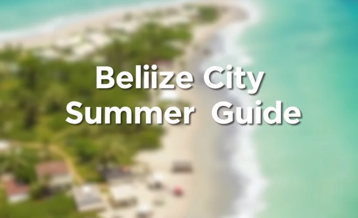 Belize City Summer Trip Guide: Essential Fun
