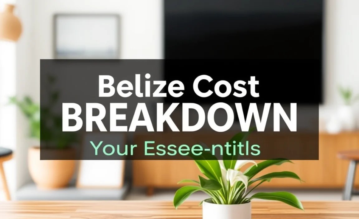 Belize Cost Breakdown: Your Essential Daily Budget