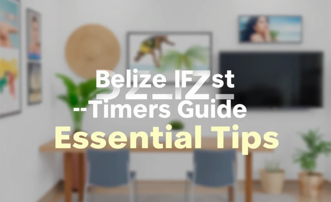 Belize First-Timers Guide: Essential Tips