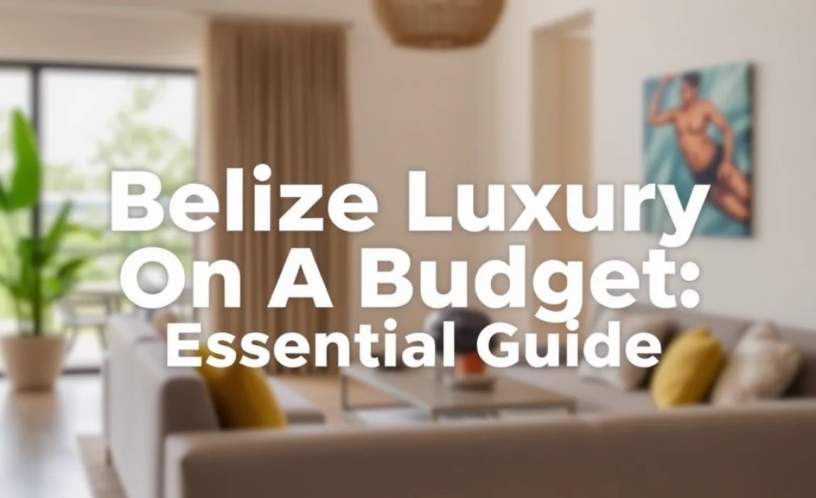 Belize Luxury On A Budget: Essential Guide