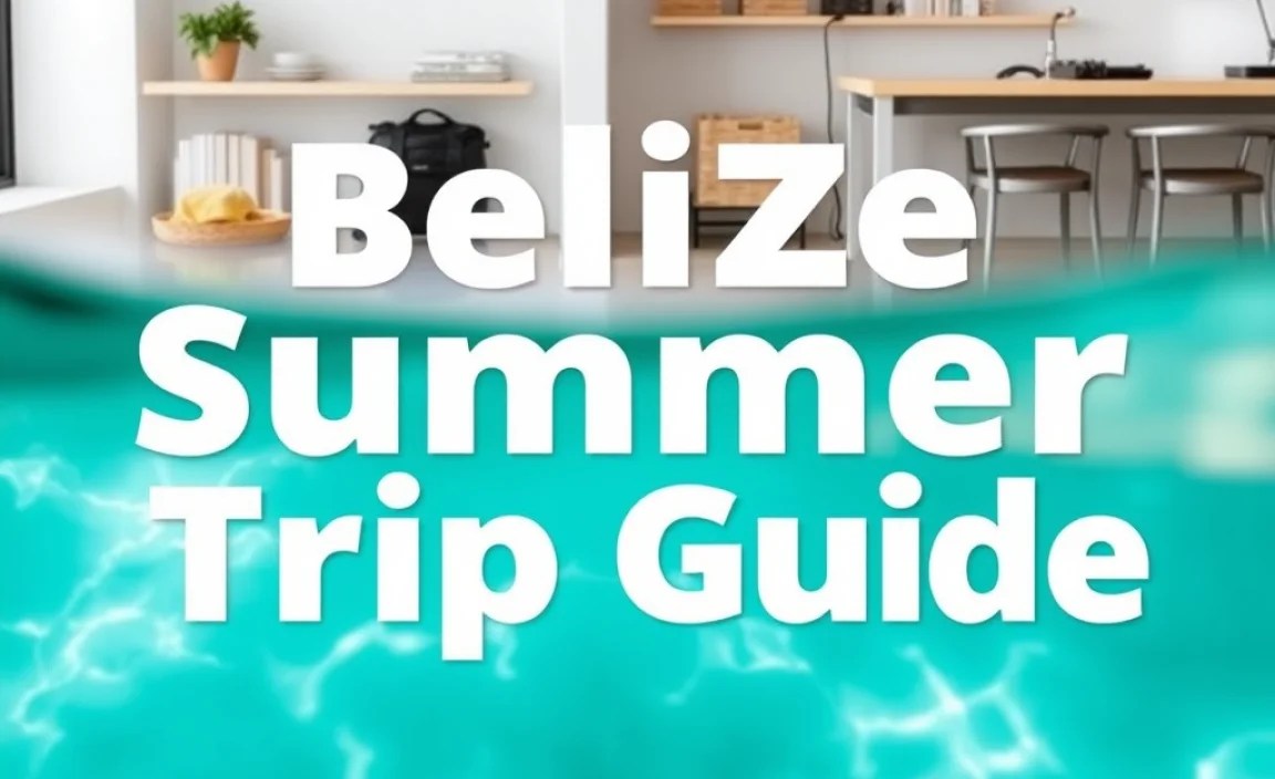 Belize Summer Trip Guide: Your Essential Advice
