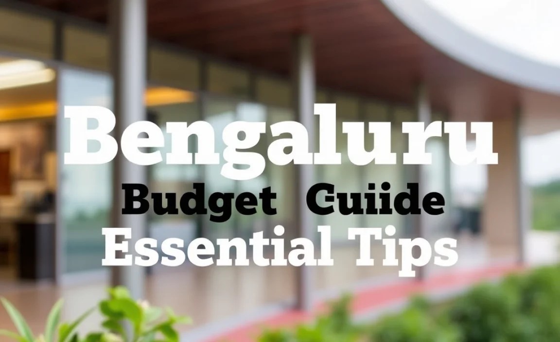 Bengaluru Budget Travel Guide: Essential Tips