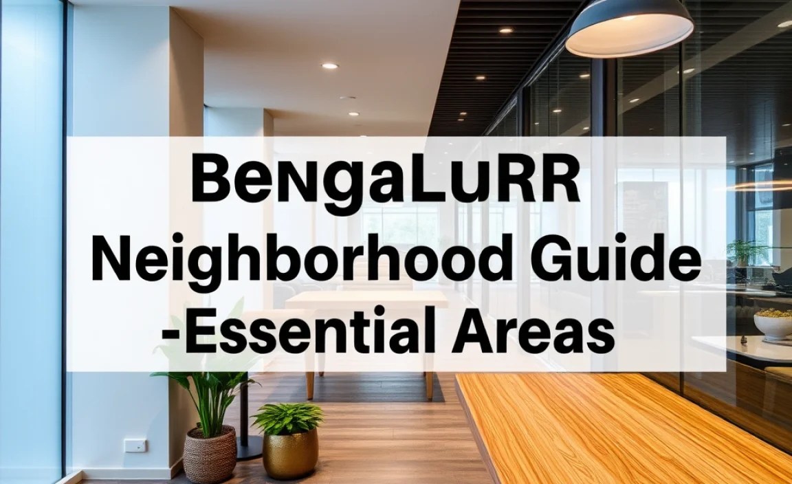 Bengaluru Neighborhood Guide: Essential Areas