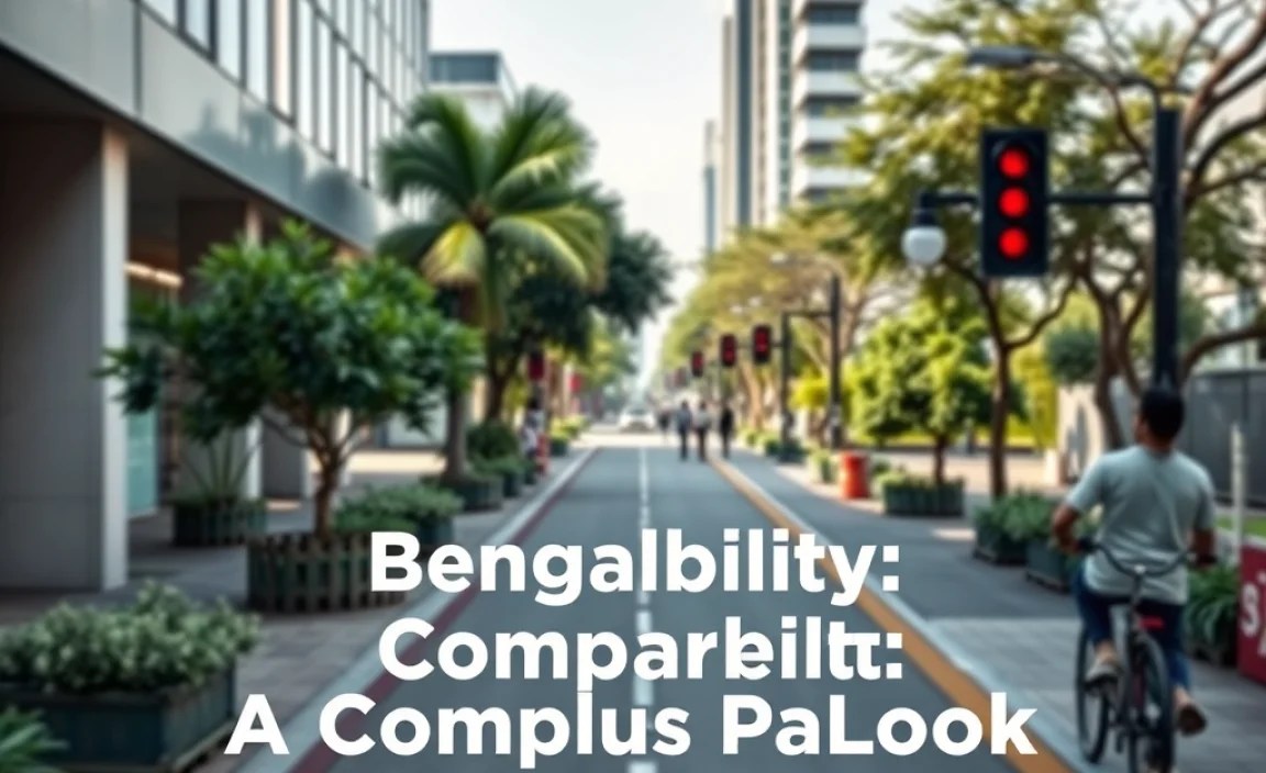 Bengaluru Walkability: A Comparative Look