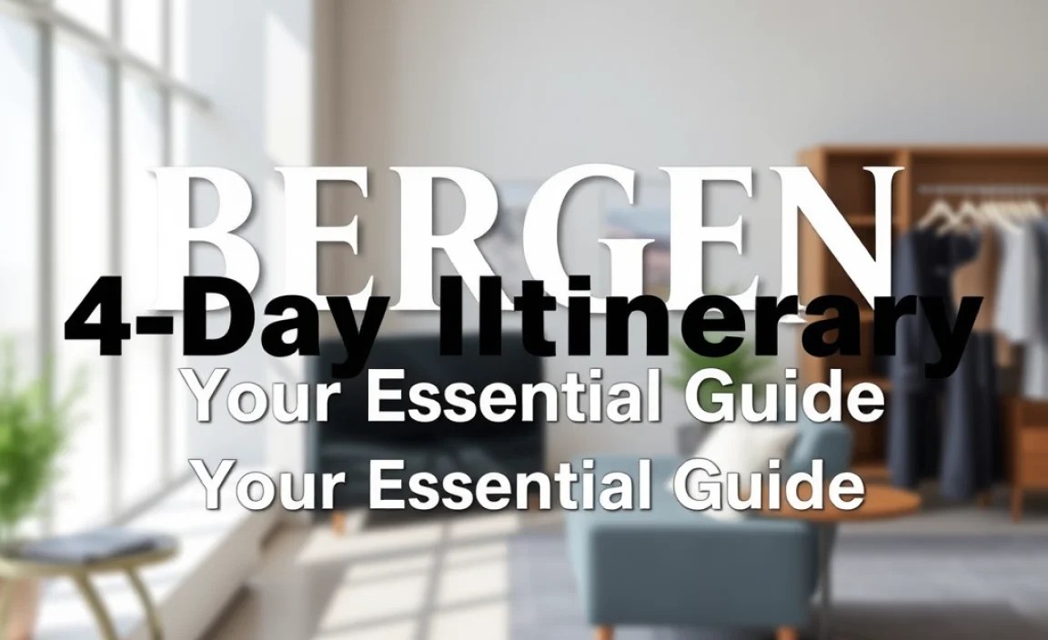 Bergen 4-Day Itinerary: Your Essential Guide