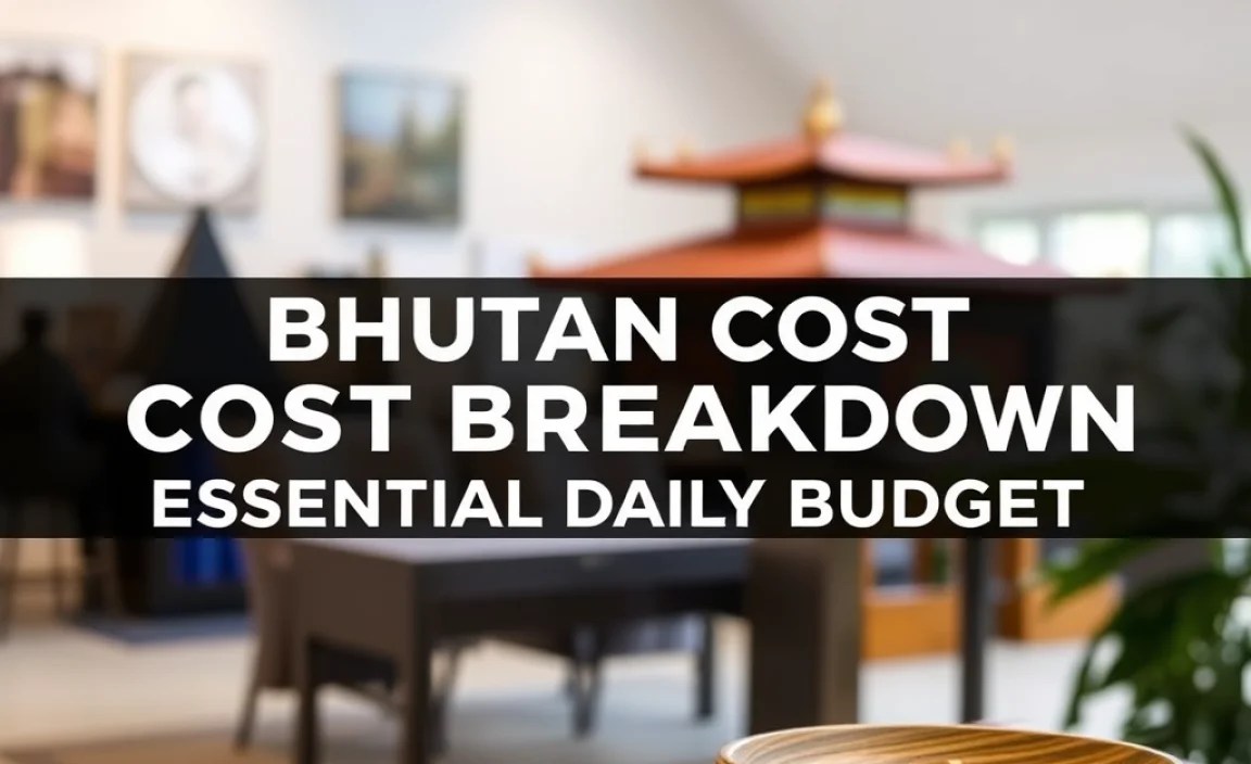 Bhutan Cost Breakdown: Essential Daily Budget
