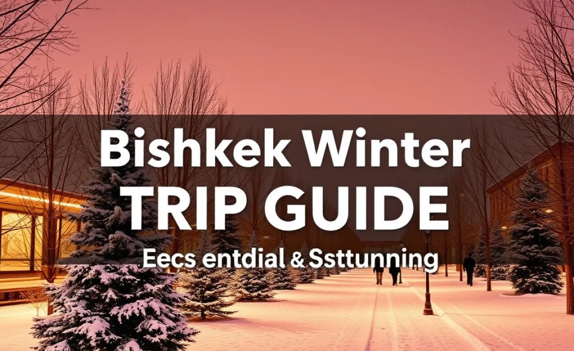 Bishkek Winter Trip Guide: Essential & Stunning