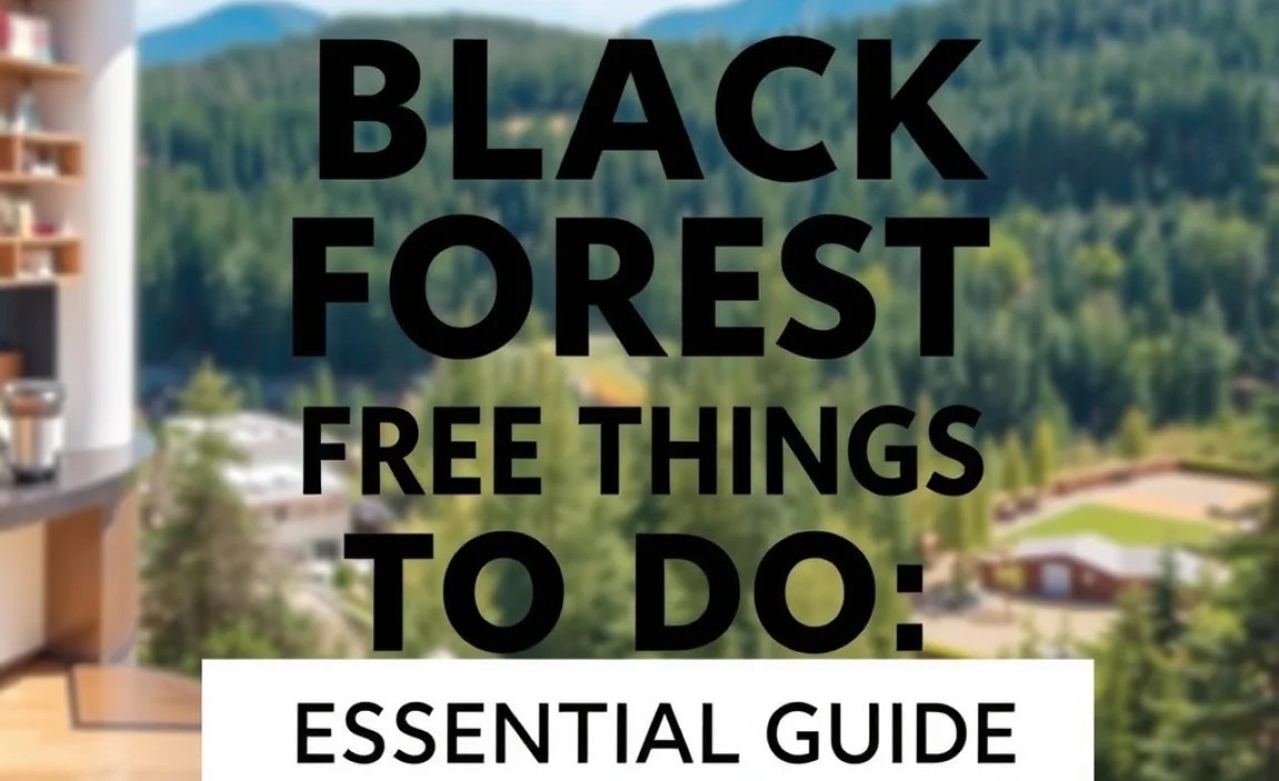Black Forest Free Things To Do: Essential Guide
