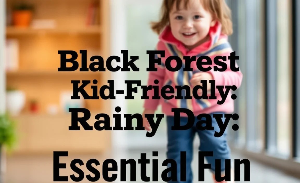 Black Forest Kid-Friendly Rainy Day: Essential Fun