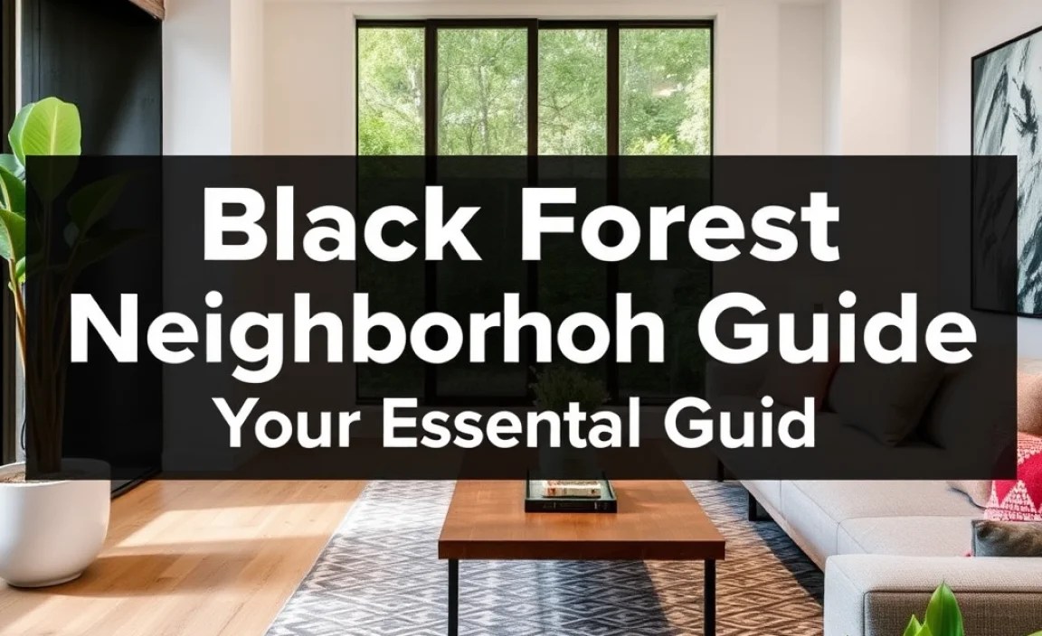 Black Forest Neighborhood Guide: Your Essential Guide
