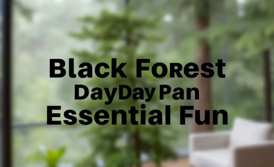 Black Forest Rainy Day Plan: Essential Fun
