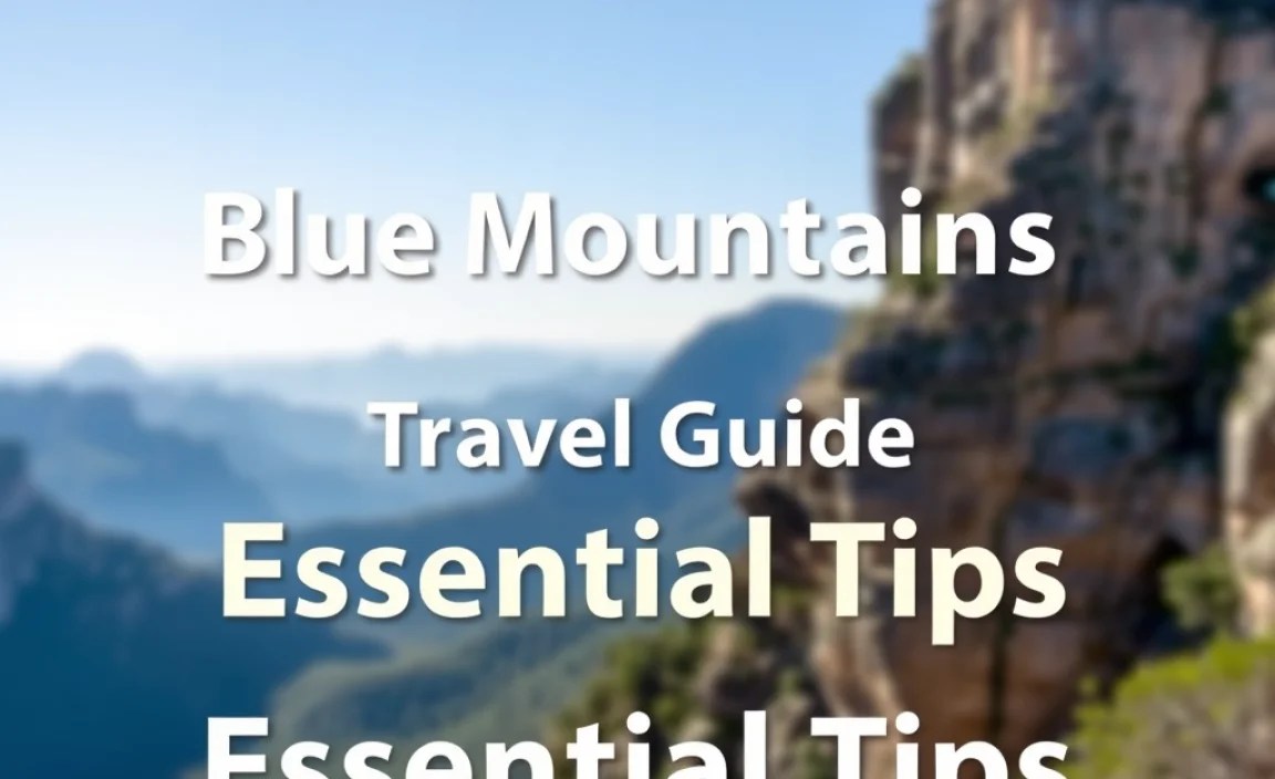 Blue Mountains Mid-Range Travel Guide: Essential Tips