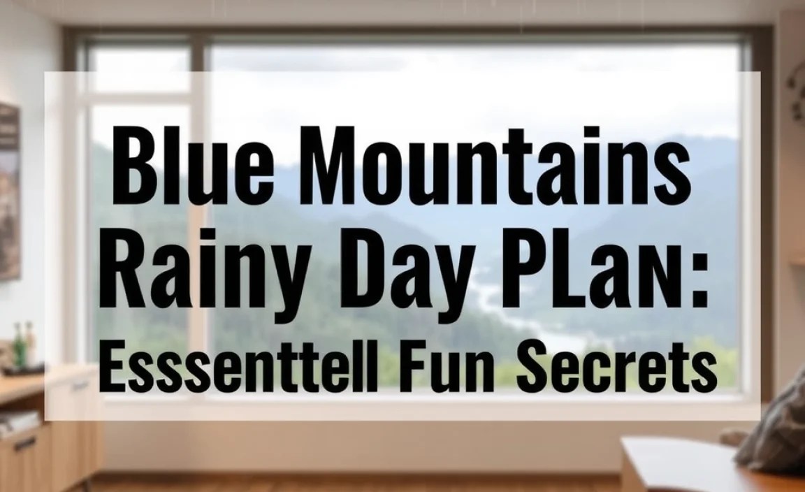 Blue Mountains Rainy Day Plan: Essential Fun Secrets