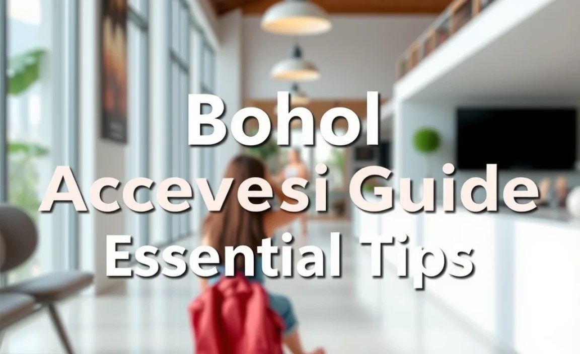 Bohol Accessible Travel Guide: Essential Tips