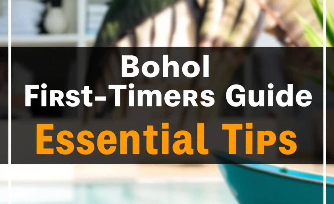 Bohol First-Timers Guide: Essential Tips