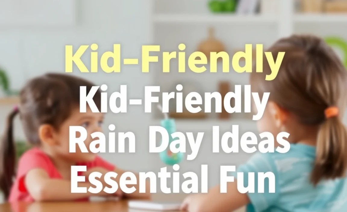 Bohol Kid-Friendly Rainy Day Ideas: Essential Fun
