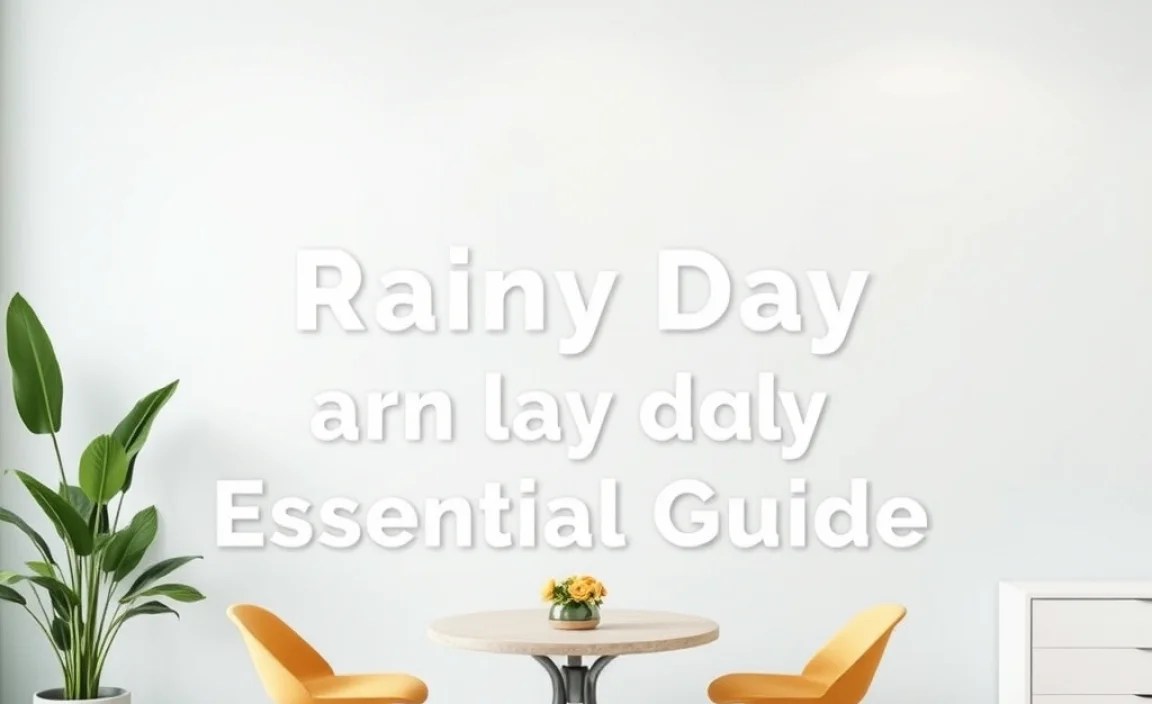 Bohol Rainy Day Itinerary Examples