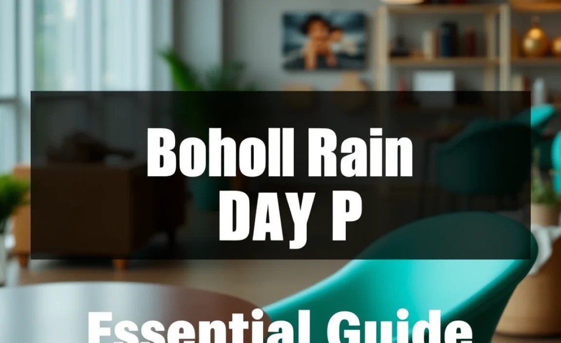 Bohol Rainy Day Plan: Essential Guide