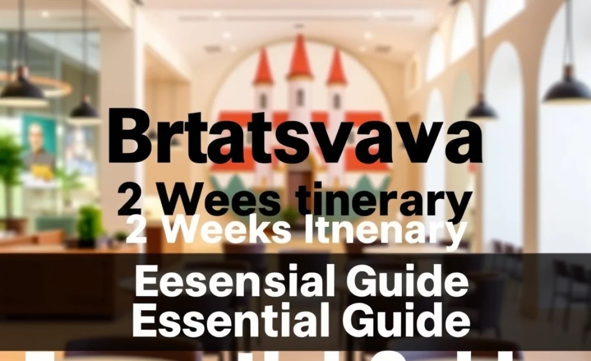 Bratislava 2 Weeks Itinerary: Essential Guide
