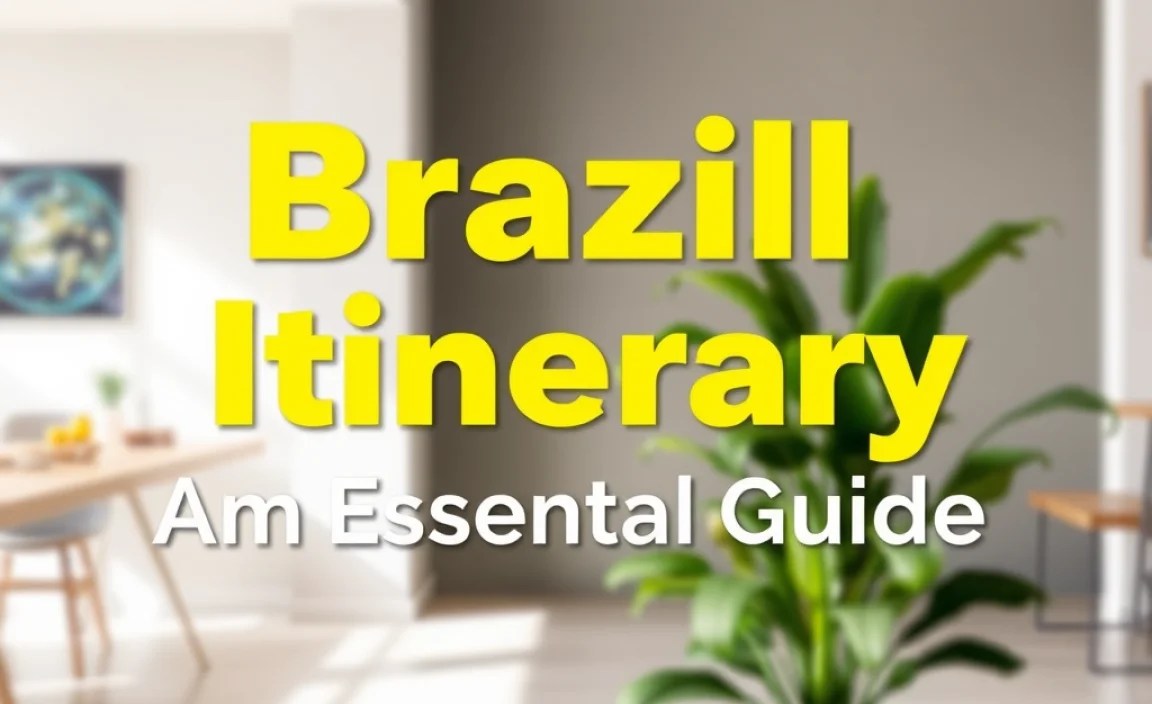 Brazil 4-Day Itinerary: An Essential Guide