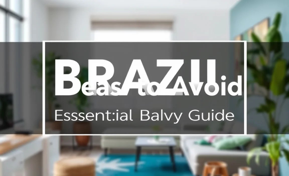 Brazil Areas to Avoid: Essential Safety Guide