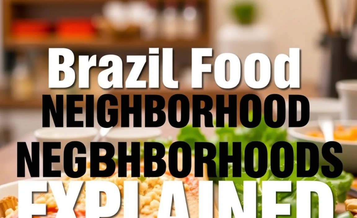 Brazil Food Neighborhoods Explained: Essential Guide