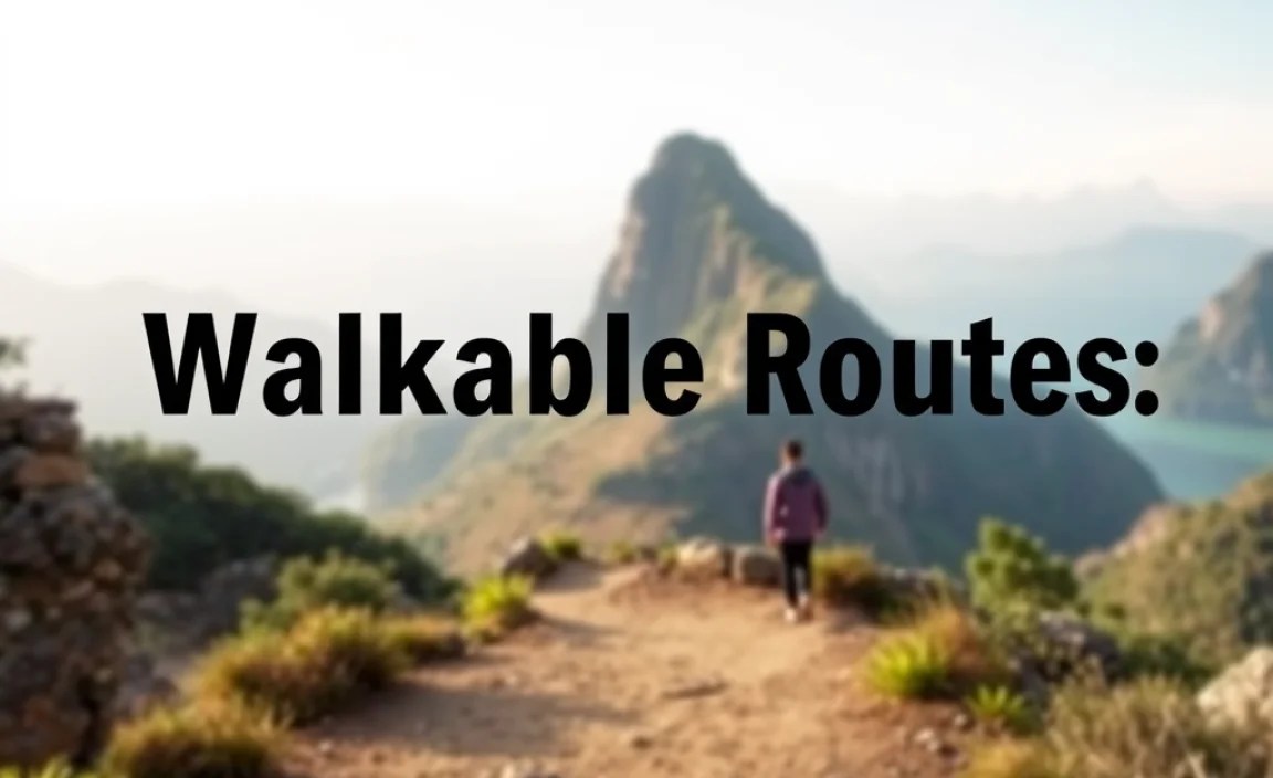 Brazil Walkable Routes: Essential Maps