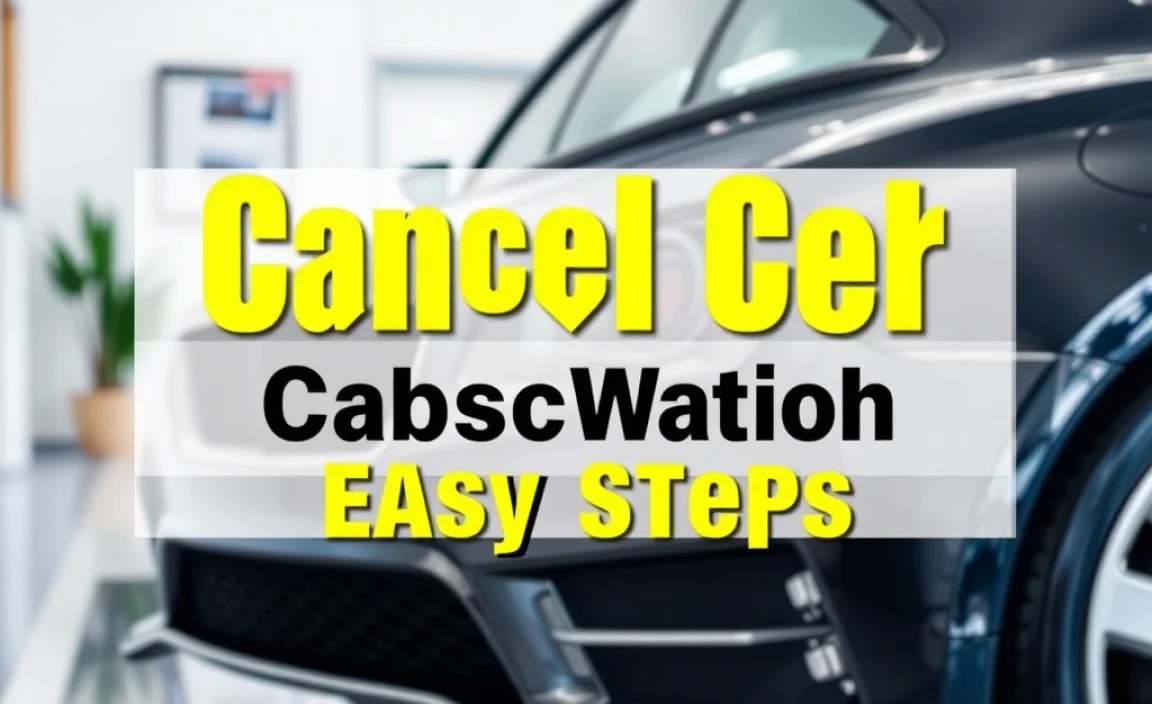 Cancel Car Wash Subscription: Easy Steps