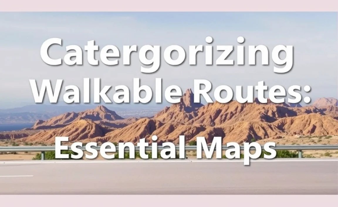 Categorizing Walkable Routes in Baja California
