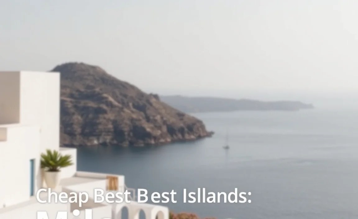 Cheap Best Islands: Milos