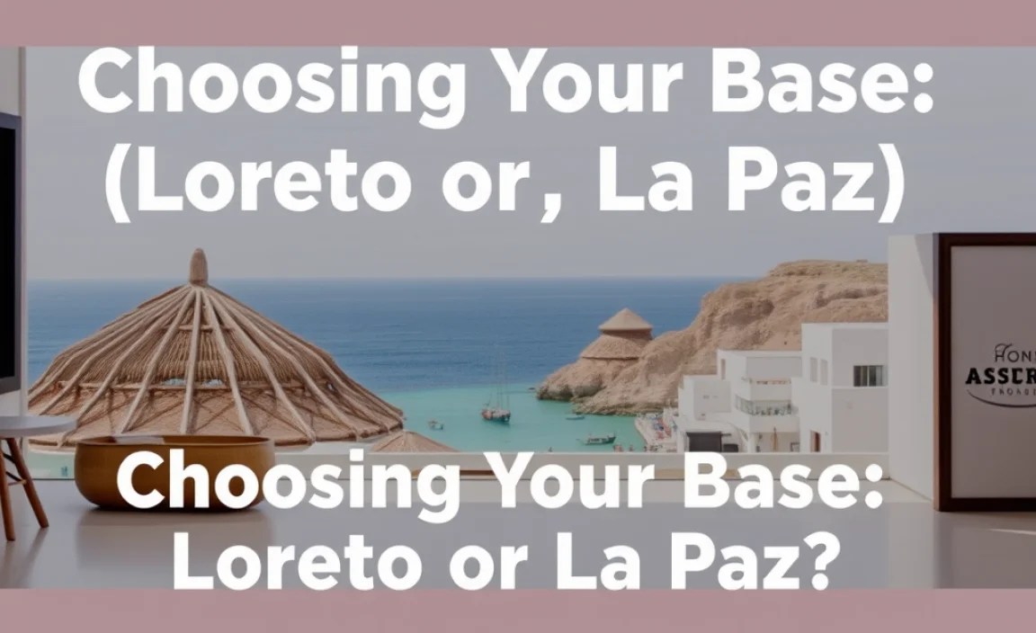 Choosing Your Base: Loreto or La Paz?