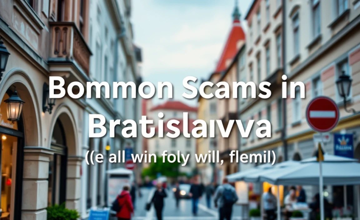 Common Scams in Bratislava (& How to Avoid Them)