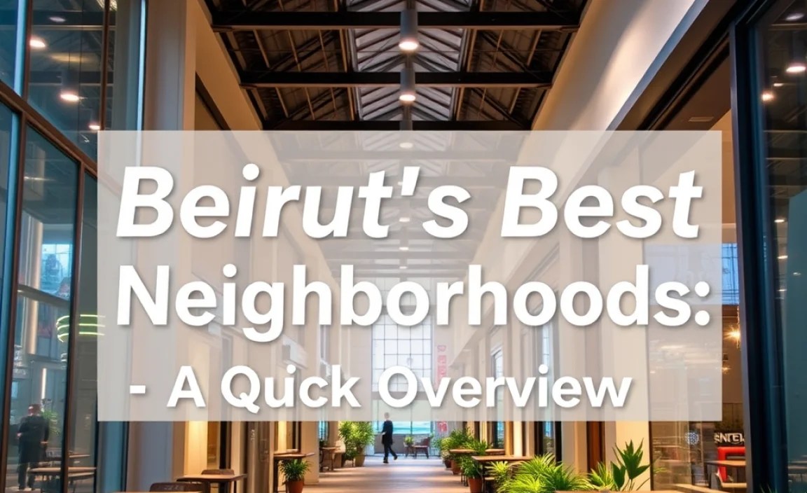 Comparing Beirut Neighborhoods: A Quick Overview