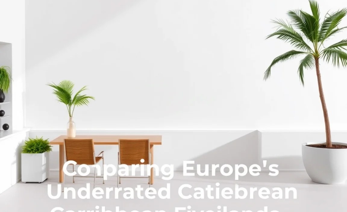 Comparing European and Caribbean Islands