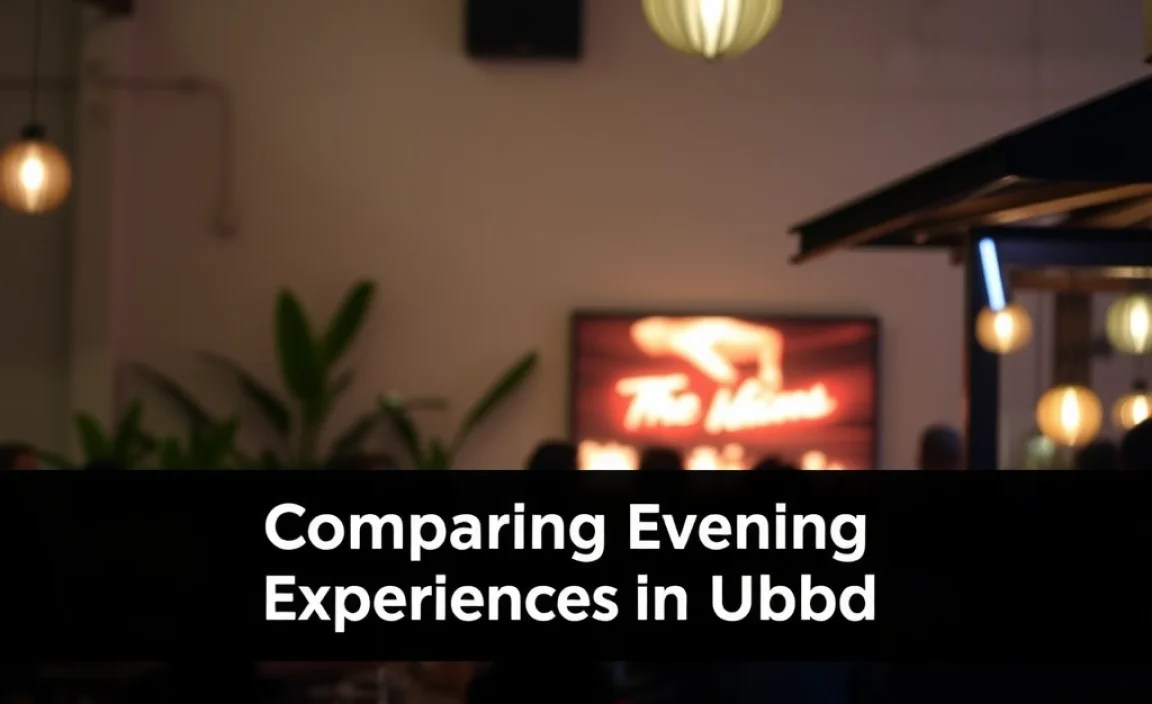 Comparing Evening Experiences in Ubud