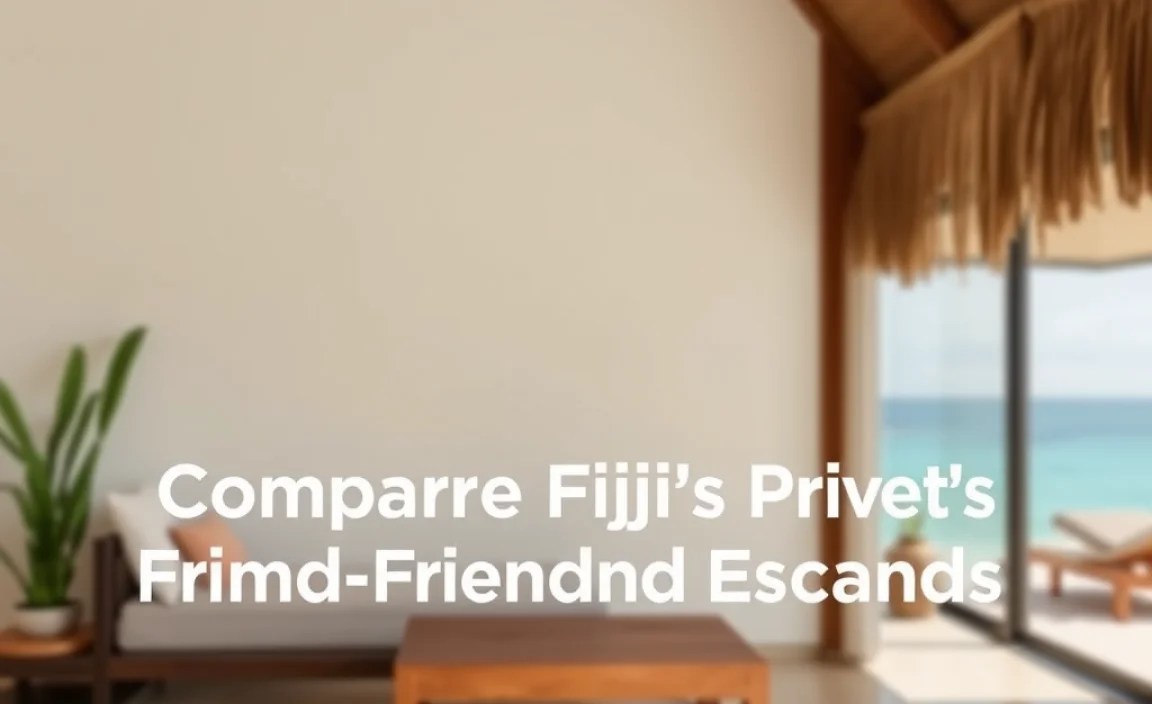 Comparing Fiji&rsquo;s Island Experiences