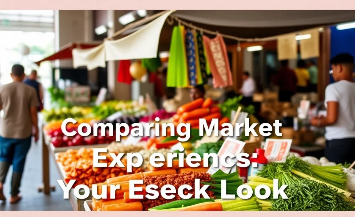 Comparing Market Experiences: A Quick Look